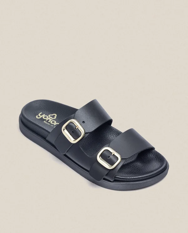 Yokono Flat Sandal MORENA-004 Black Flash Sale