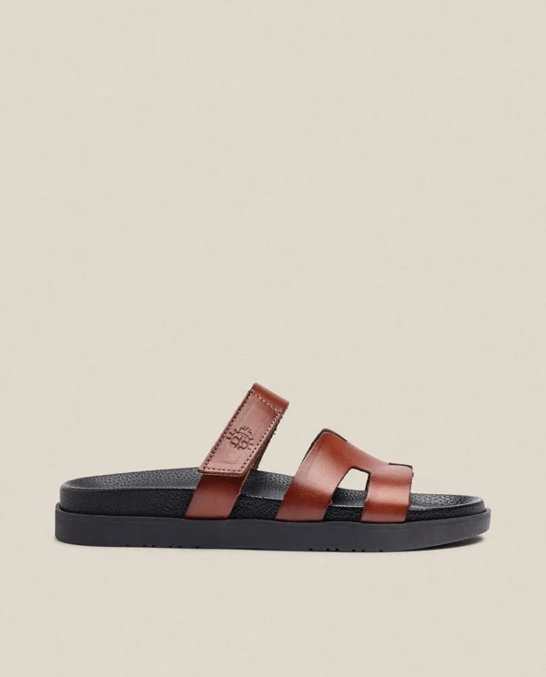 Yokono Flat Sandal MORENA-125 Brown Online