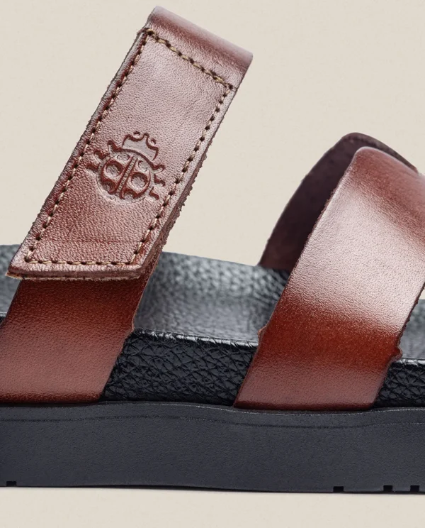 Yokono Flat Sandal MORENA-125 Brown Online