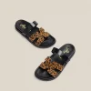Yokono Flat Sandal MORENA-125 Leopard Store