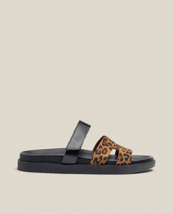 Yokono Flat Sandal MORENA-125 Leopard Store