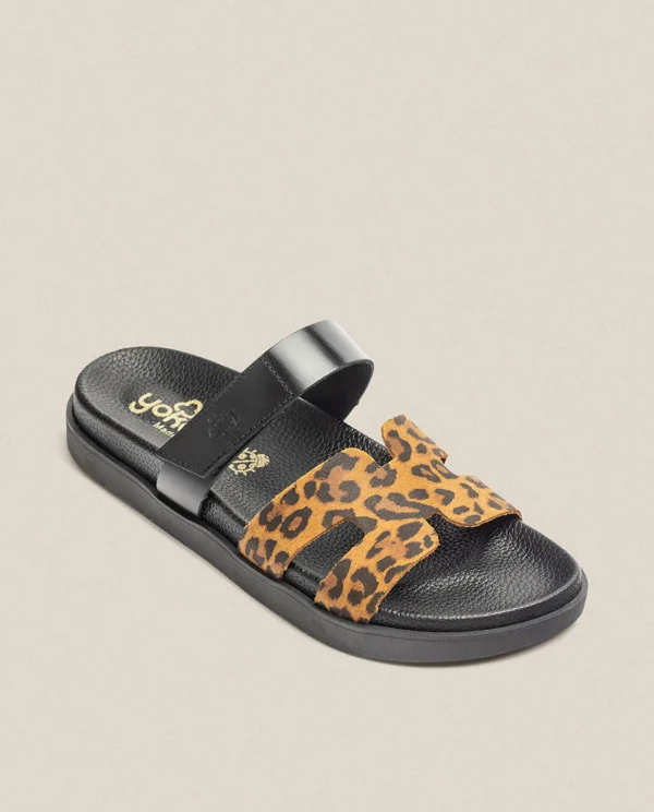 Yokono Flat Sandal MORENA-125 Leopard Store