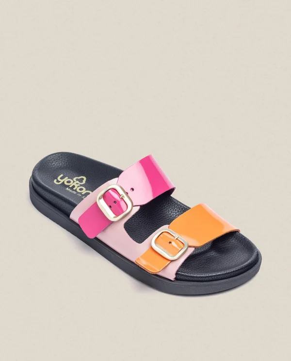 Yokono Flat Sandal MORENA-004 Pink Discount
