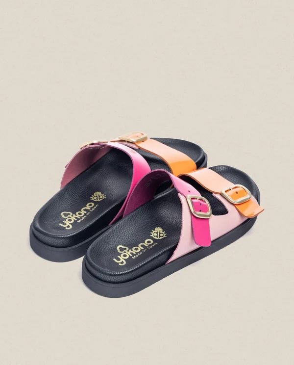 Yokono Flat Sandal MORENA-004 Pink Discount