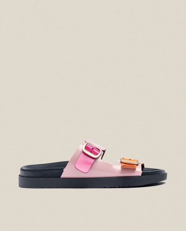 Yokono Flat Sandal MORENA-004 Pink Discount