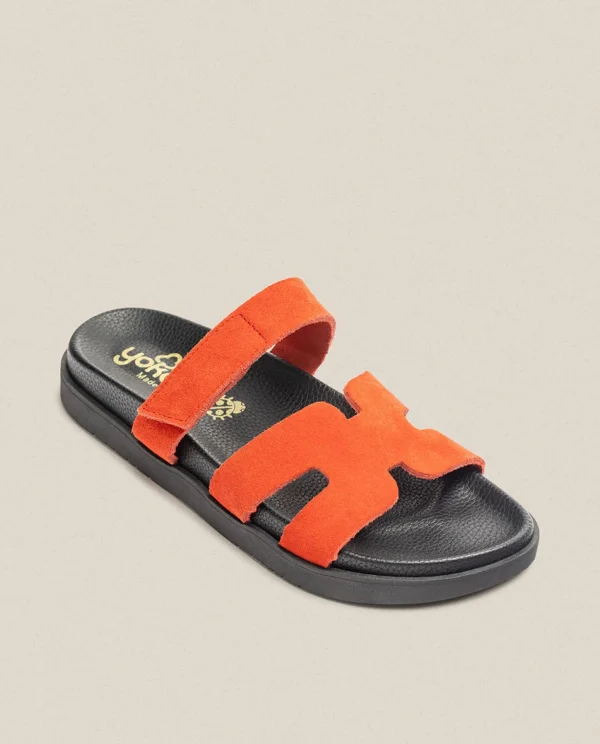 Yokono Flat Sandal MORENA-125 Red Hot
