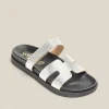 Yokono Flat Sandal MORENA-125 Silver Cheap
