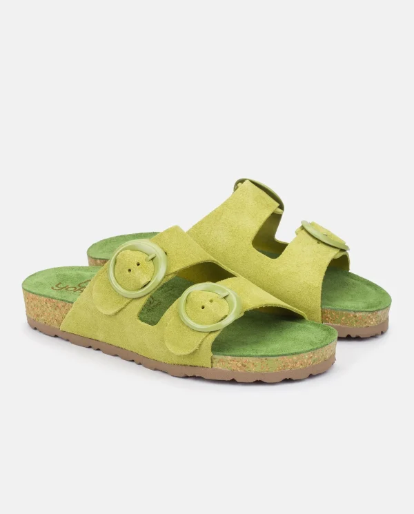Yokono Flat Sandal ROLAN-700 Green Shop