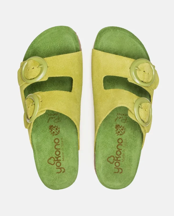 Yokono Flat Sandal ROLAN-700 Green Shop