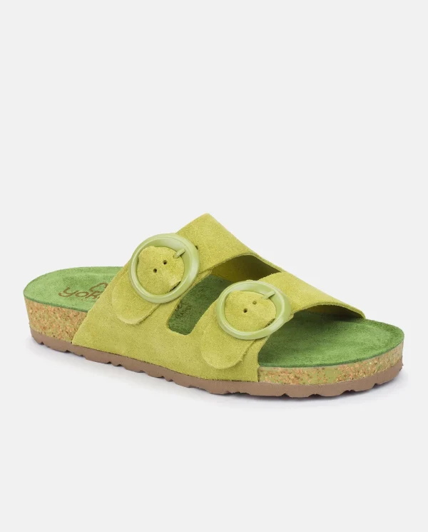 Yokono Flat Sandal ROLAN-700 Green Shop