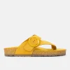 Yokono Flat Sandal ROLAN-113 Yellow Online