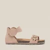Yokono Flat Sandal VILLA-086 Brown Cheap