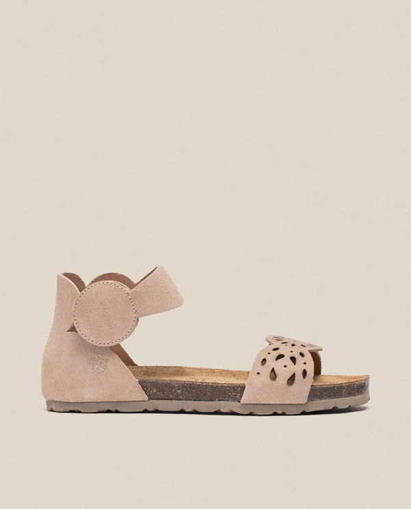 Yokono Flat Sandal VILLA-086 Brown Cheap