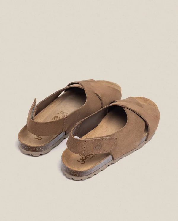 Yokono Flat Sandal VILLA-175 Brown Sale