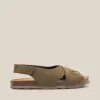 Yokono Flat Sandal VILLA-175 Green Sale