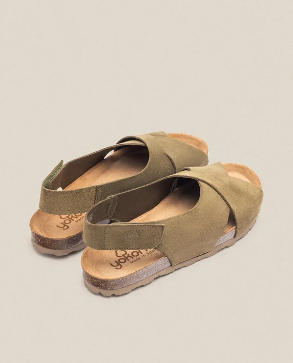 Yokono Flat Sandal VILLA-175 Green Sale