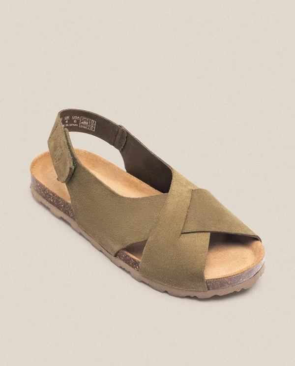 Yokono Flat Sandal VILLA-175 Green Sale