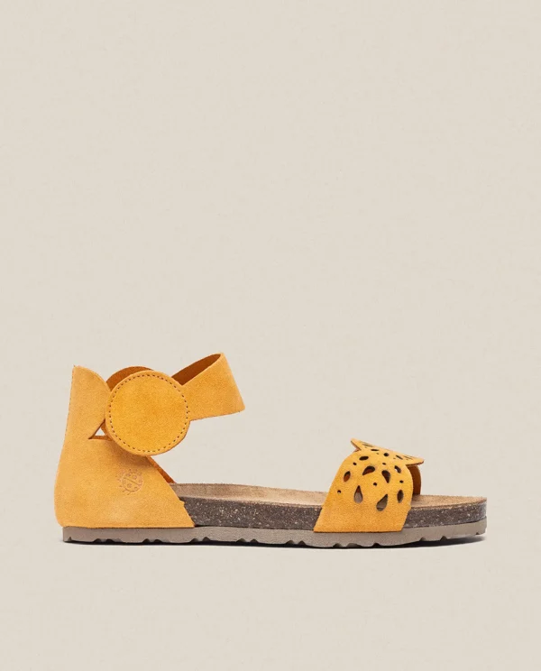 Yokono Flat Sandal VILLA-086 Orange Discount