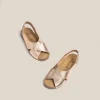 Yokono Flat Sandal VILLA-175 Pink Outlet
