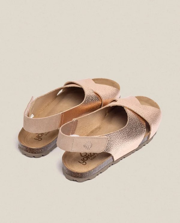 Yokono Flat Sandal VILLA-175 Pink Outlet