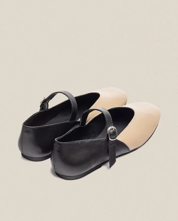 Yokono Flat Shoe ARI-001 Beige Discount