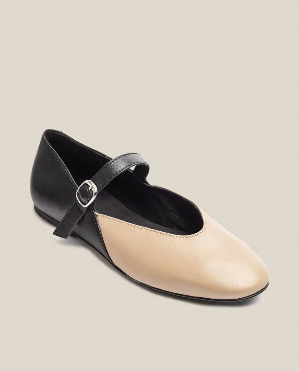 Yokono Flat Shoe ARI-001 Beige Discount