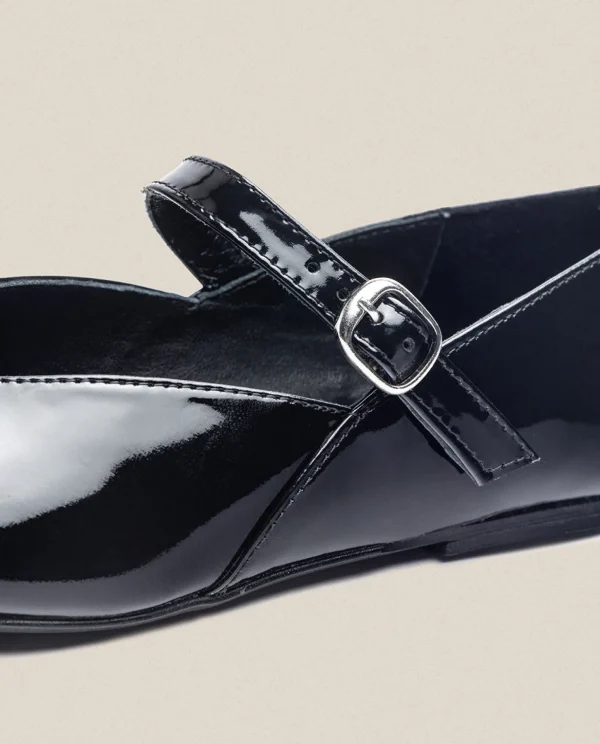 Yokono Flat Shoe ARI-001 Black New