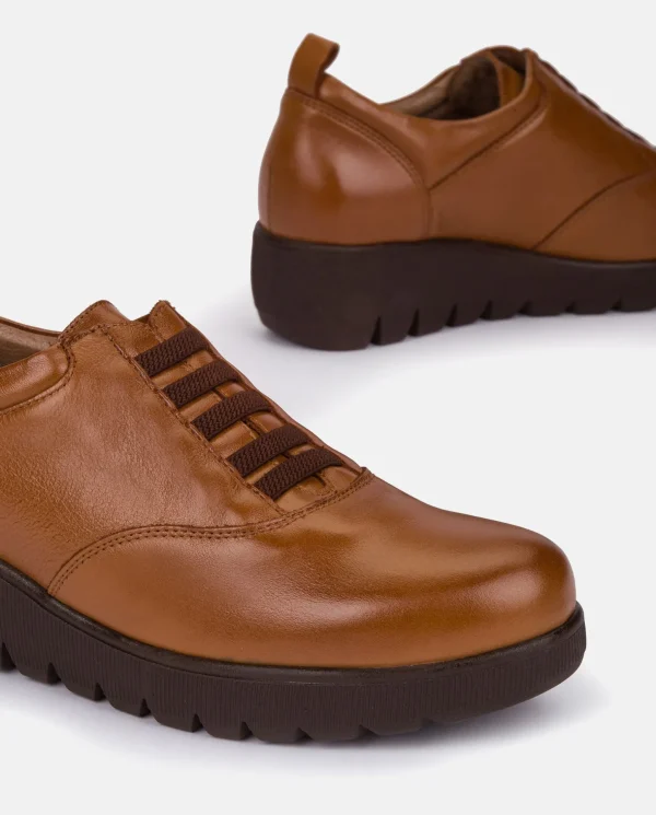 Yokono Flat Shoe ATENAS-035 Brown Hot