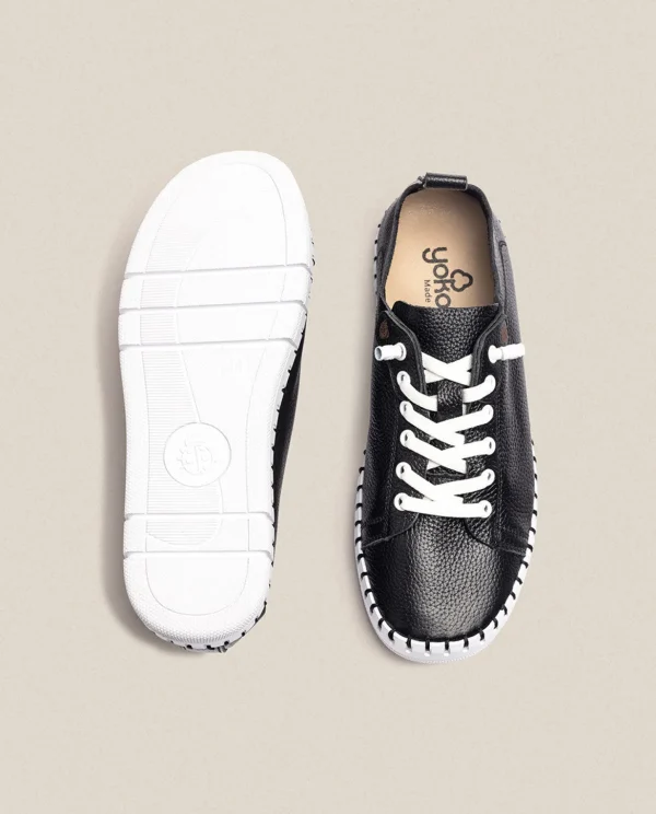 Yokono Flat Shoe FLOW-004 Black Outlet