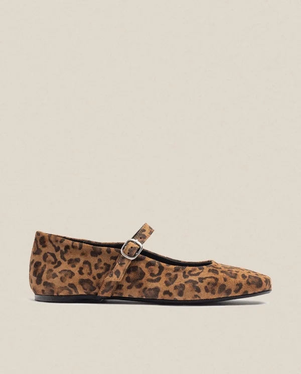 Yokono Flat Shoe LENNA-001 Leopard Store