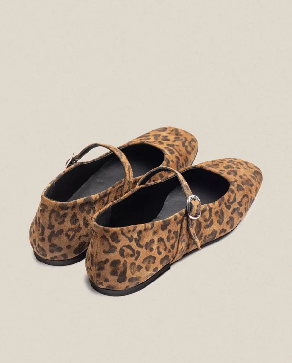 Yokono Flat Shoe LENNA-001 Leopard Store