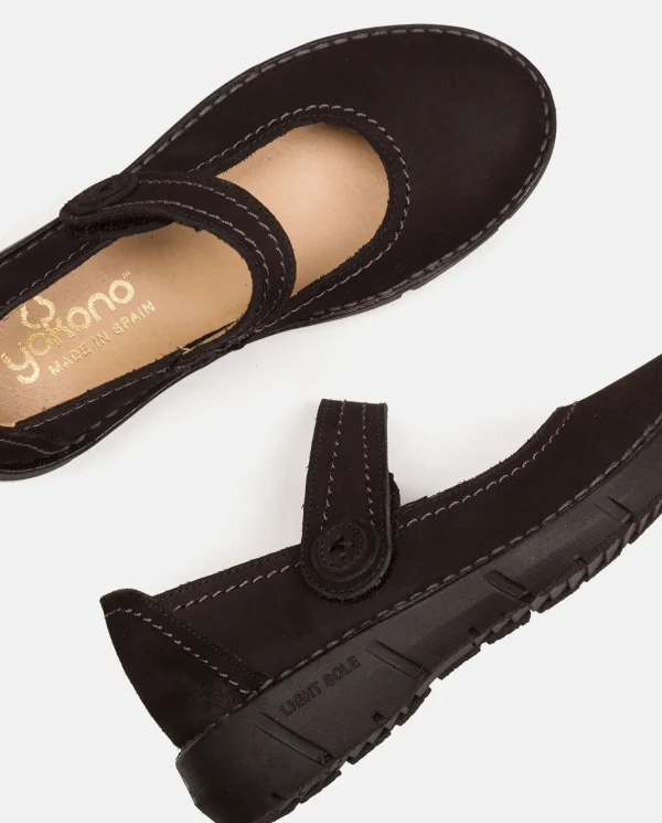 Yokono Flat Shoe OLBA-005 Black Outlet