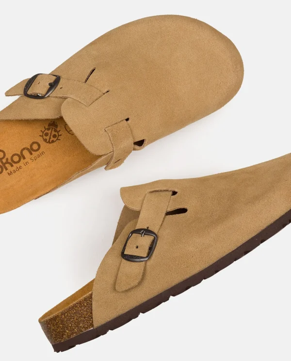 Yokono Flat Shoe ZUECO-559 Beige Best Sale