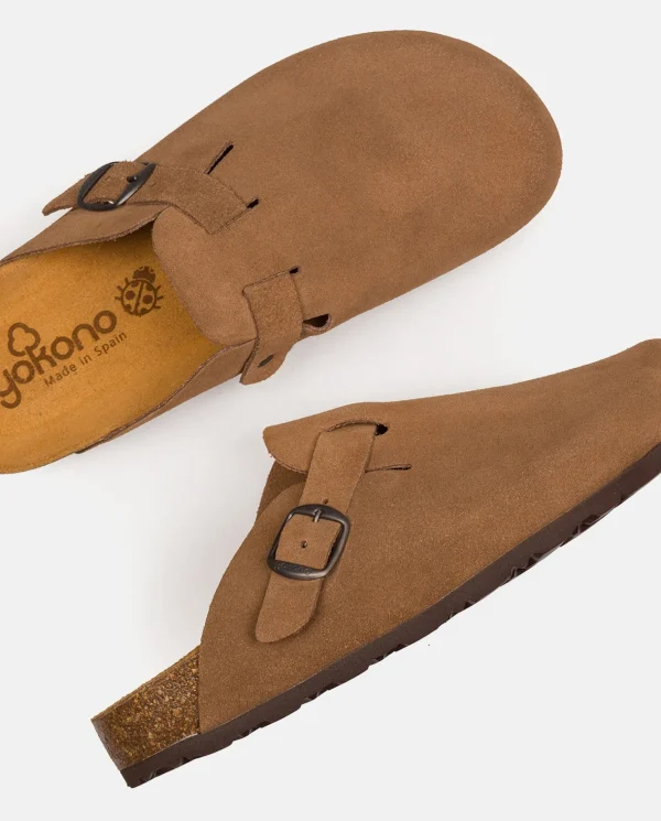 Yokono Flat Shoe ZUECO-559 Brown Best Sale