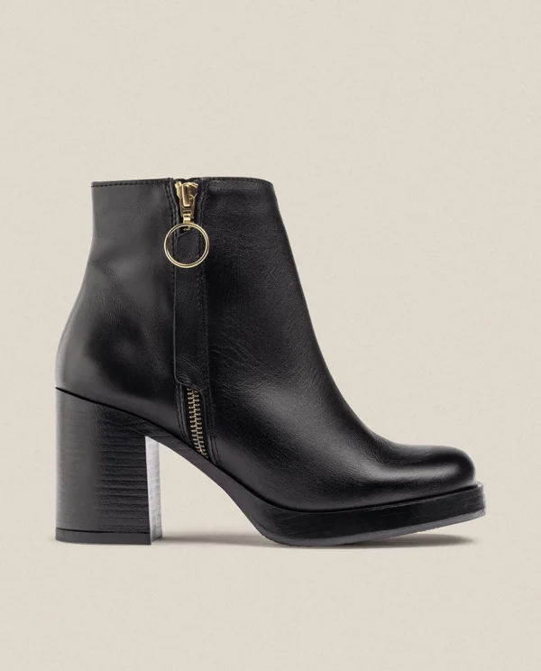 Yokono Heeled Ankle Boot KOLIN-007 Black Online
