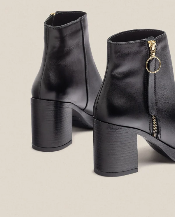 Yokono Heeled Ankle Boot KOLIN-007 Black Online