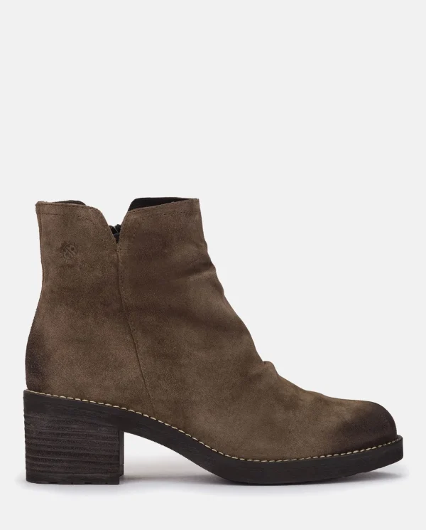 Yokono Heeled Ankle Boot MESINA-003 Grey Outlet