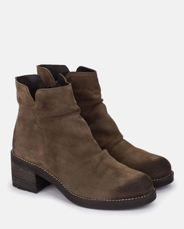 Yokono Heeled Ankle Boot MESINA-003 Grey Outlet