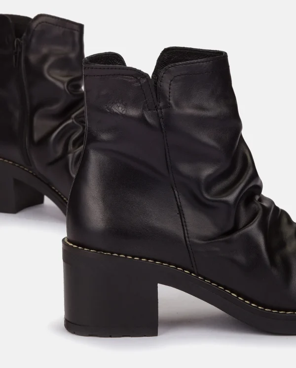 Yokono Heeled Ankle Boot MESINA-003 Black Sale