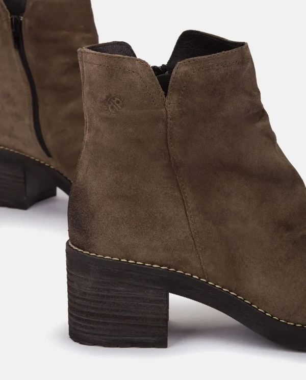 Yokono Heeled Ankle Boot MESINA-003 Grey Outlet