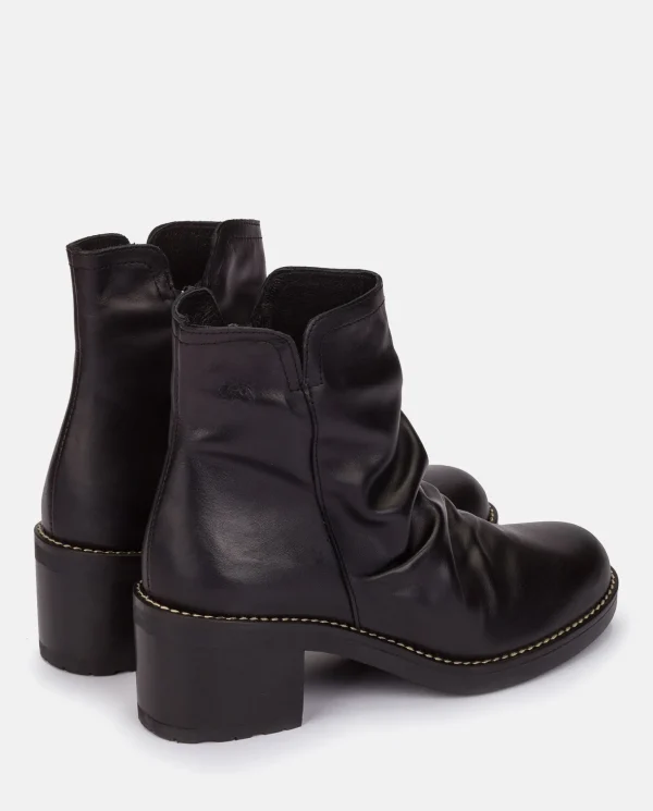 Yokono Heeled Ankle Boot MESINA-003 Black Sale
