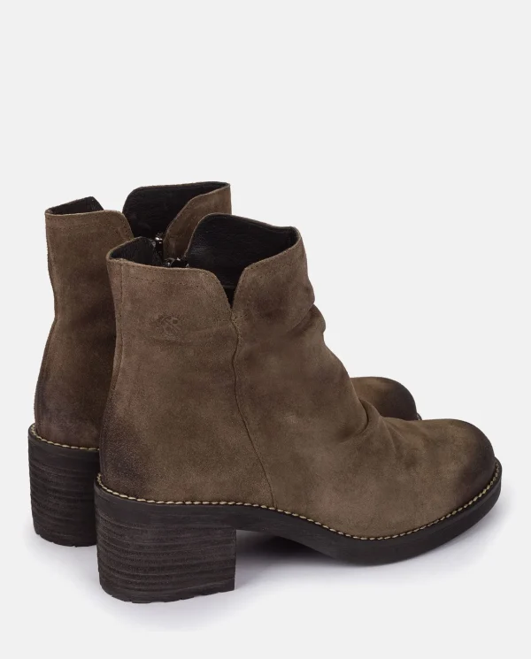 Yokono Heeled Ankle Boot MESINA-003 Grey Outlet
