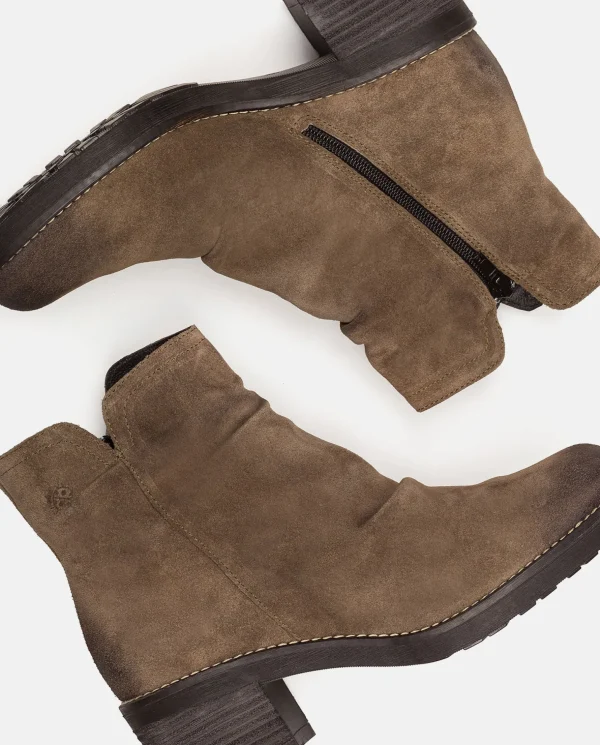 Yokono Heeled Ankle Boot MESINA-003 Grey Outlet