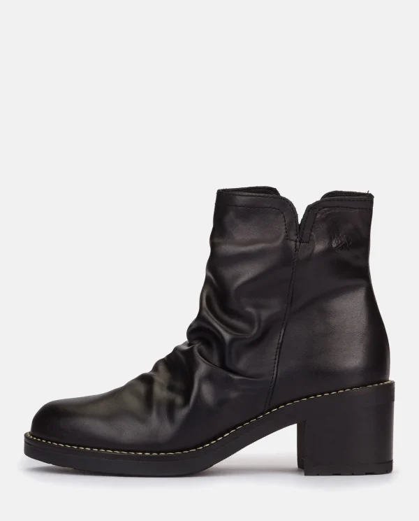 Yokono Heeled Ankle Boot MESINA-003 Black Sale