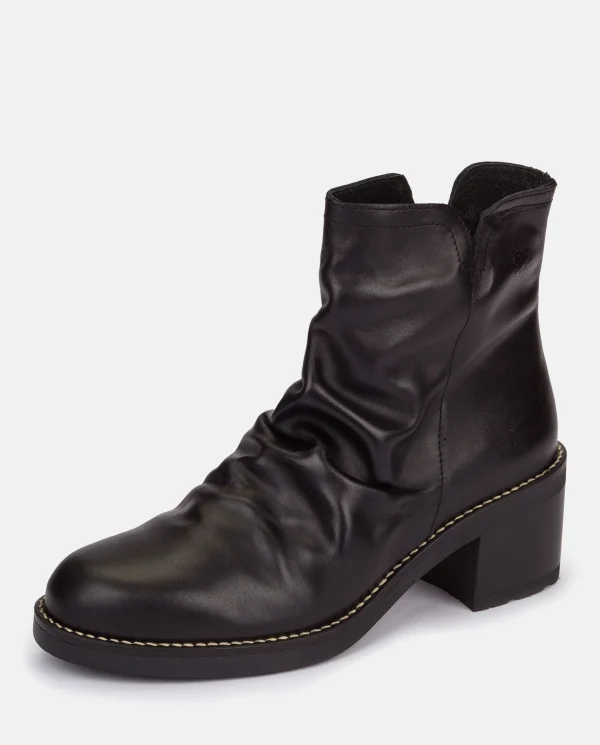 Yokono Heeled Ankle Boot MESINA-003 Black Sale