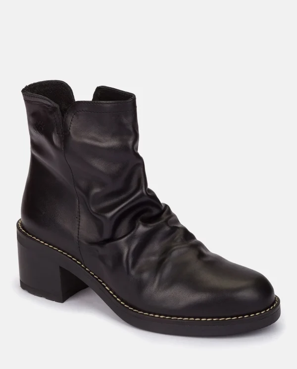 Yokono Heeled Ankle Boot MESINA-003 Black Sale