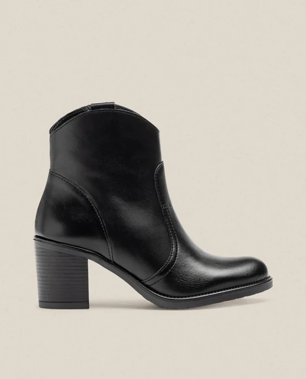 Yokono Heeled Ankle Boot ORNE-003 Black Best Sale