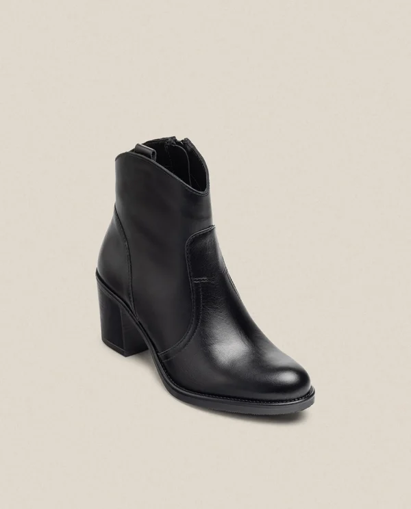 Yokono Heeled Ankle Boot ORNE-003 Black Best Sale