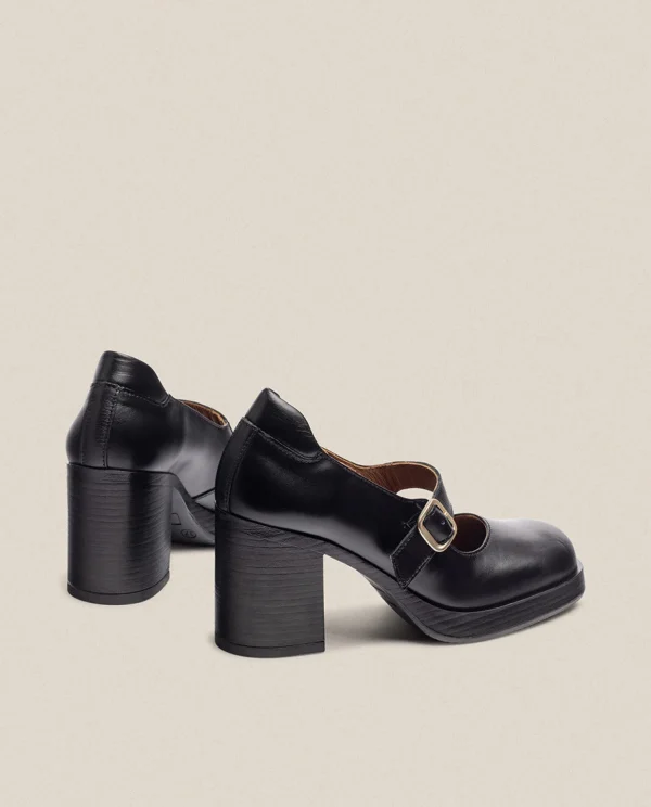 Yokono Heeled Ankle Boot ORNE-002 Black Online