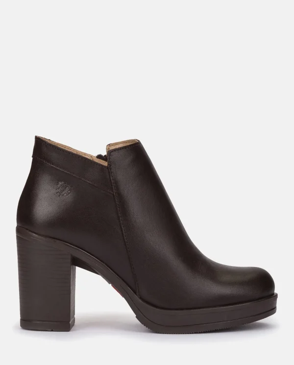 Yokono Heeled Ankle Boot PILSEN-004 Brown Hot